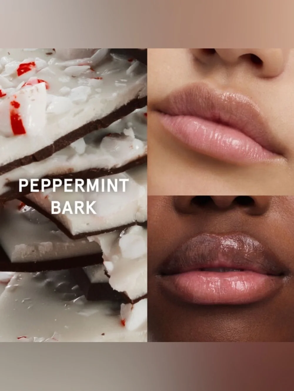 Glossier Sugar + Spice Balm Dotcom Duo - Peppermint Bark & Ginger Snap Lip BDC - Picture 6 of 9